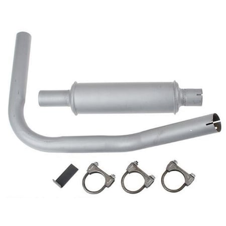 Aftermarket AFD1210 Vertical Exhaust Kit 2pc Muffler Fits FordNew Holland A-FD1210-AI